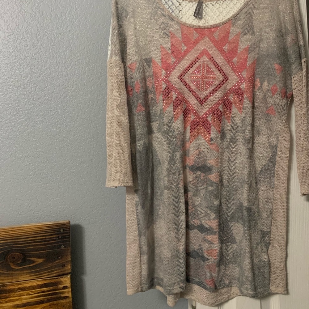 3/4 sleeve top